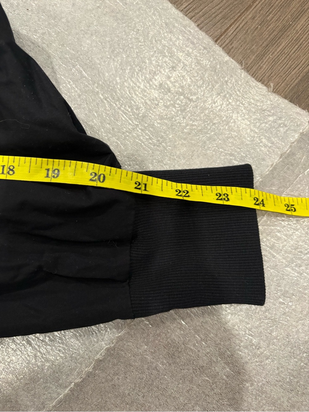 Zara Black Balloon Sleeve Cotton Sweatshirt - Picture 8 of 8